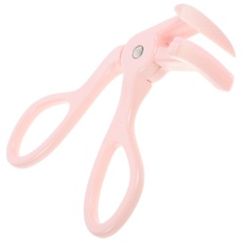 Ciieeo Rizador de Pestañas para Mujeres Color Rosa Suave, Herramienta Cosmética Manual Ergonómica Apertura Amplia, Pinza para Rizar Pestañas Adecuado 