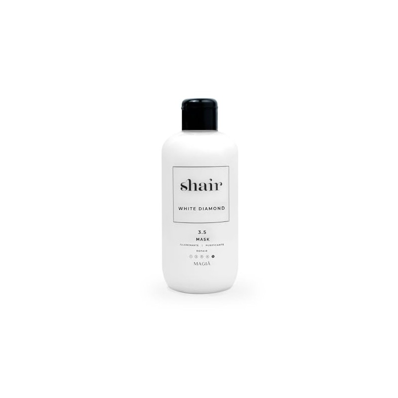 Shair White Diamond Mask - Physiological Mask - Invigorating, Brightening