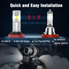 RUNEWAX H11 H9 LED Headlight Bulbs for 2020 2021 2022