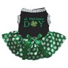 petitebelle Puppy Clothes Dog Dress ST Patrick 's Day Black