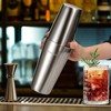 GWHOLE Cocktail Shaker 750 ml Stainless Steel 304 Cocktail Set