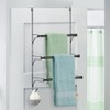 Over the Door Towel Rail - 3 Tier Bathroom Hanging