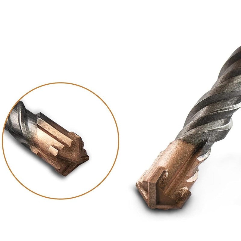 Superior Hammer Drill Bits, 16mm Masonry Drill Bits for Heavy-Duty