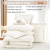 MUXHOMO 7 Pieces King Comforter Set, Soft Bed in a