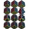 Speed Cube Magic Cube Carbon Fiber Sticker Toy,Magic Cube with