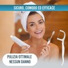 VidaPrime Filo Interdentale con Manico Comfort - Forcella Interdentale Riutilizzabile,