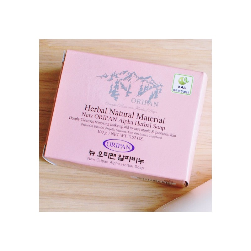 OriPan 오리팬 뉴알파비누(흰색100g) 10개 Oreepan New Alpha Soap (White 100g)