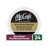 McCafé High Grown Organic K-Cup Coffee Pods, Dark Roast, 24
