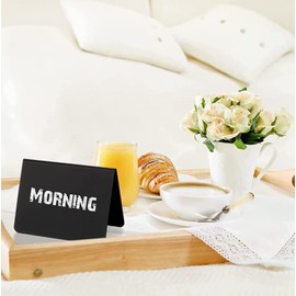 Tianlong 15 Pcs Mini Chalkboard Signs, Reserved Signs for Tables, Reserved Signs for Tables, Display Blackboards Message Board for Food, Pricetags, Weddings, Parties, Bakery, 4 x 3.