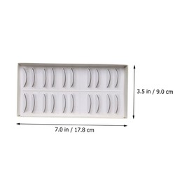 Beavorty Synthetic Fiber Practice Lashes Pairs False Eyelashes for Eyelash Extension Training