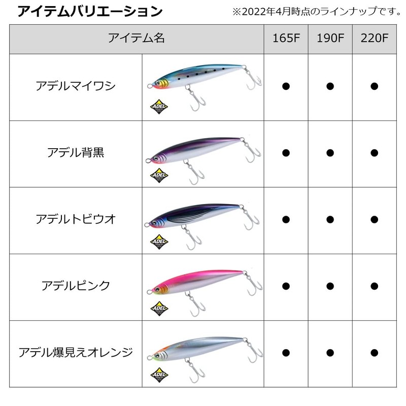 Daiwa Offshore Lure Saltiga Dive Star 220F Adel Explosive Orange