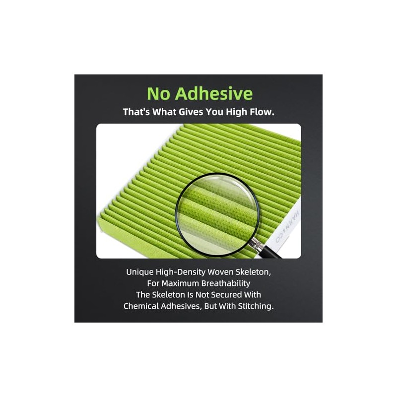 HANN&CO Activated Carbon Woven Stitching HEPA Cabin Air Filter（HCC1011）
