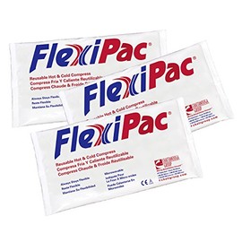 Flexi-PAC Reusable Hot/Cold Compress Pack, 8 x 14 - Bundle of 3 Packs