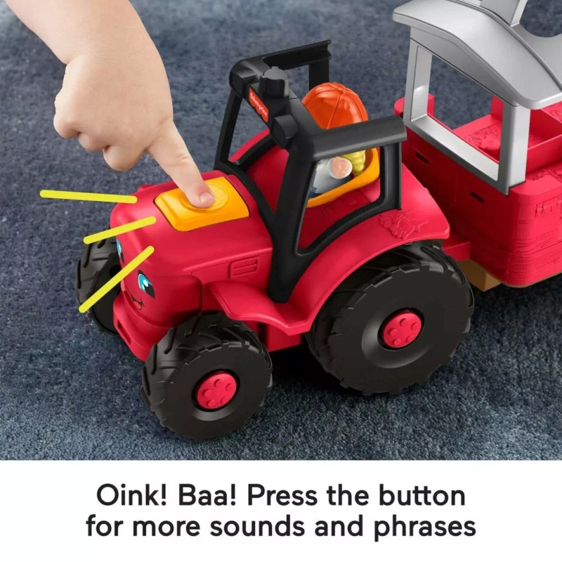 Fisher-Price Fisher Price Little People Caring For Animals Tractor &