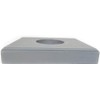 Miller Shingle Clear Cedar Light Block, Primed - 7.5 inch