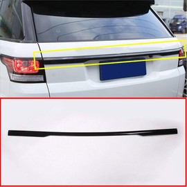 Glossy Black Chrome Car Accessories for Range Rover Sport RR Sport 2014 2015 2016 2017 2018 2019 Car Rear Trunk Lid Cover Trim Accessories