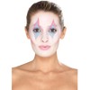 Smiffy's 48926 Smiffys Pretty Clown Cosmetic Kit, Aqua Multi-colour, One