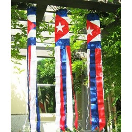 MWS 60" Cuba Super Shiny Poly Windsock