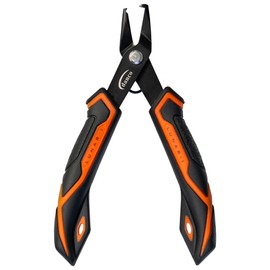 danco LUNAR-I Split Ring Plier | Dual Molded Grip Handles, Change Hooks, Fix Lures, Easily Open Split Rings, Saltwater Resistant, Fishing Tool, Spring Loaded, Slow Pitch Jigging