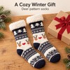 Women's Fuzzy Slipper Socks – Thick Plush Winter Socks with