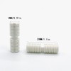 Kyien Pack of 100 Nylon Dowel Pins 8 x 28
