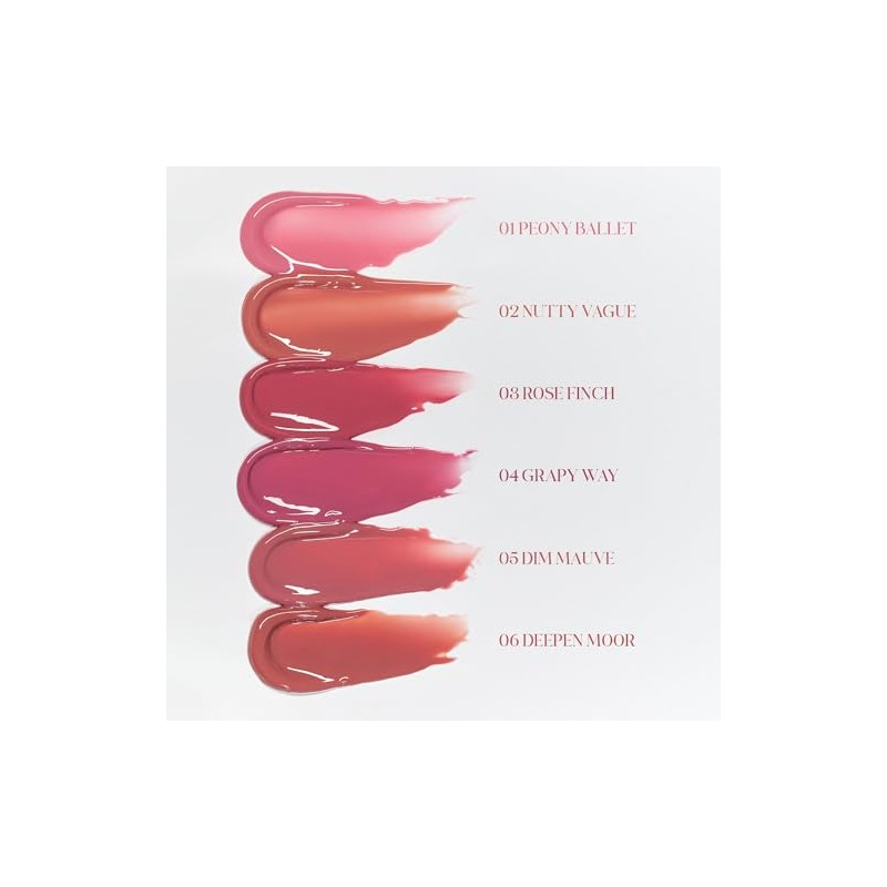rom&nd Glasting Color Gloss (01 PEONY BALLET)