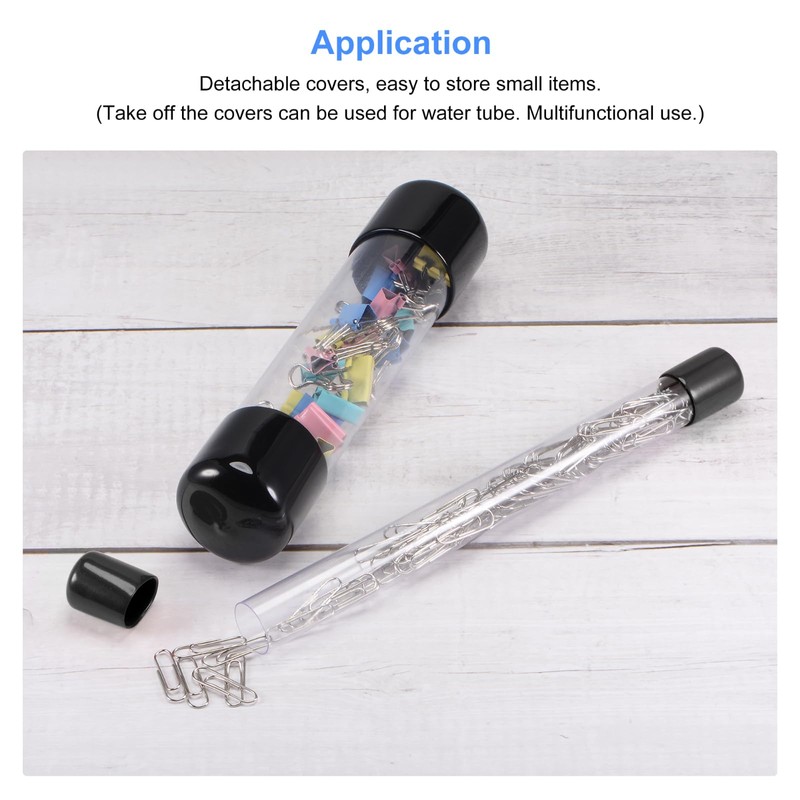 QUARKZMAN Clear Storage Tube 20 x 24 mm Small Plastic
