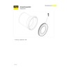Viega Model 103231 Toilet Connecting 3815.1 DN 100 x 155