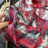 FEIBOON 100% Pure Mulberry Silk Scarfs 27"x27" Square Scarf Women