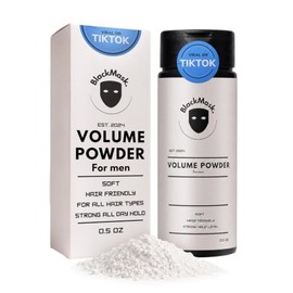 Polvo texturizante para hombres, fácil de aplicar, agrega textura y volumen al instante, ingredientes totalmente naturales, fijación fuerte, polvo par