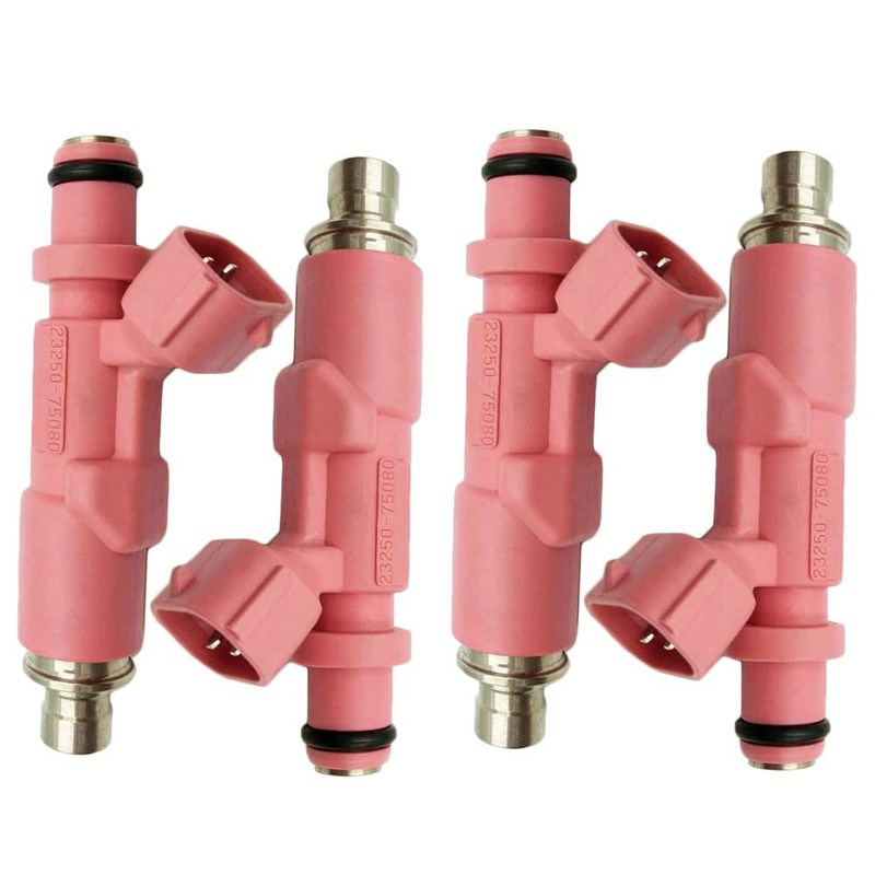 EPSIRMP 23250-75080 4 inyectores de combustible compatibles con Toyota Tacoma