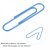 sourcing map Paper Clips Medium Size 2 Inch Vinyl Coated