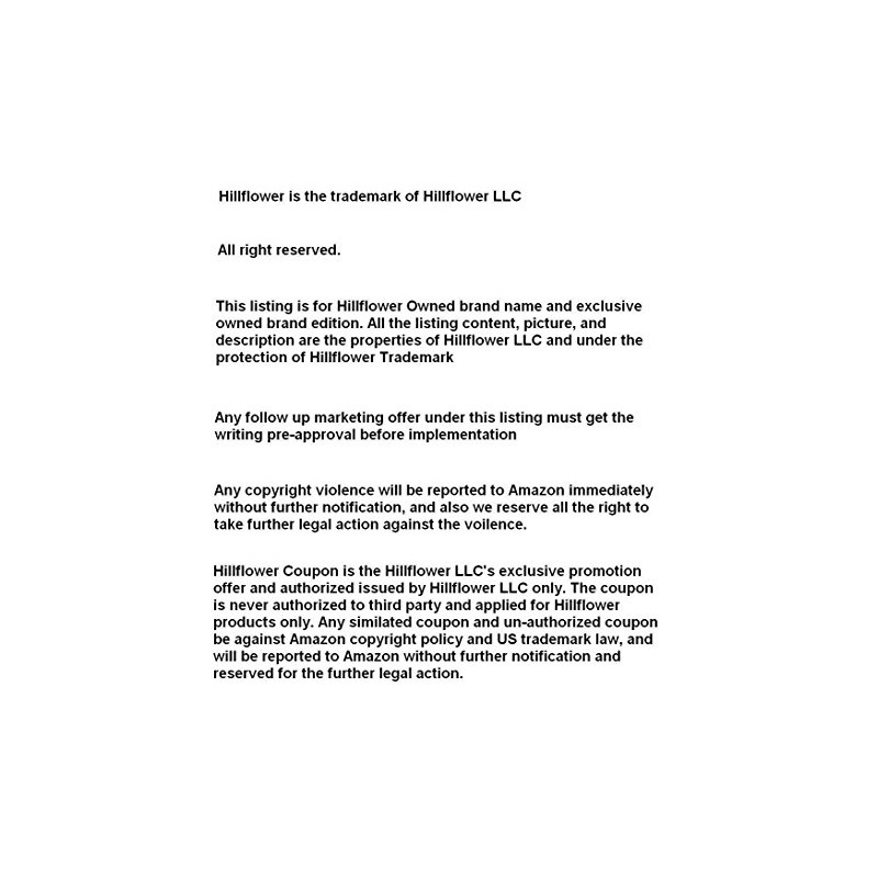 Hillflower 2 Piece CR435 435 LM435 BR435 Long Duration Bulk