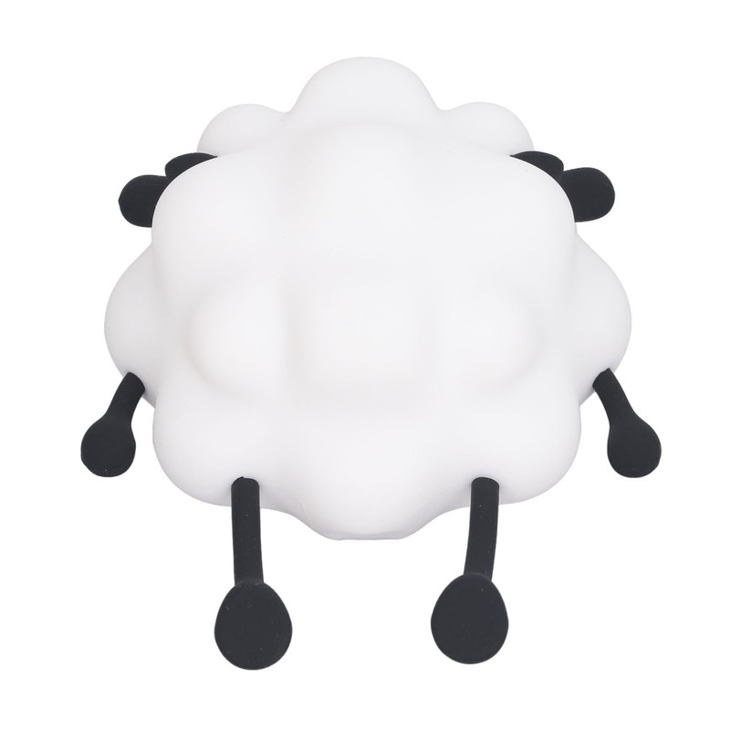 Night Lamp Cute Cartoon Sheep Modeling Three Speed Lighting Eye