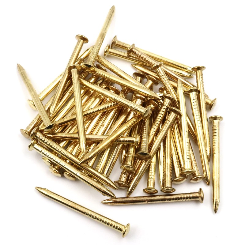 Design61 50 x Steel Pins Steel Nails Skirting Board Pins