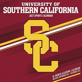Usc Trojans 2023 12x12 Team Wall Calendar