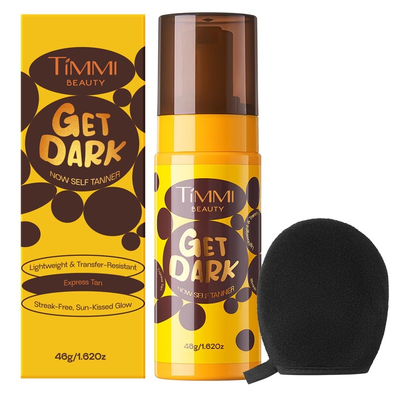 Self Tanner Express, Bronceado Natural Efecto Glow, Ligero, Sin Manchas