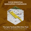 Apis Tactical - Yellow Stainless Steel Mini Hive Tool -