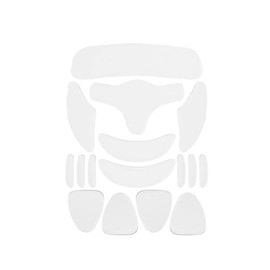 16 Stücke Gesichtsglättungspflaster, Wiederverwendbare Silikon Falten Pads, Weiches und Hautfreundliches Design und Waschbar, für Stirn, Augen, Wangen, Mund und Brust