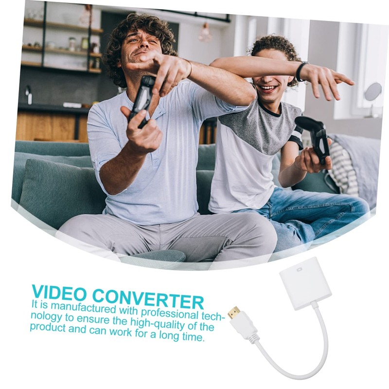 SEWACC Converter Cable High Definition Video Adapter for Projectors Monitors