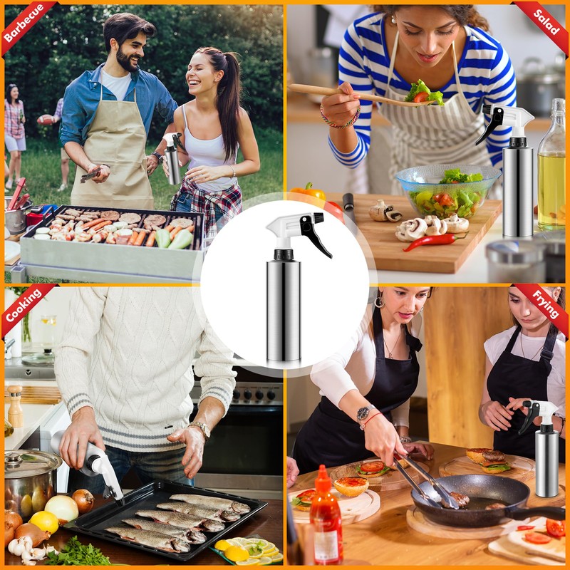 Dunkive 2 in 1 BBQ Spray Bottle for Smoking &