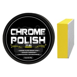 Metal Polish Cream - Metal Polish and Cleaner Paste | Automotive Polishing Compound | Car Chrome Plate Retreading Agent Metal Polish Restorer, Car Rust Removal Cleaner for SUVs, RVs, Motorcycles