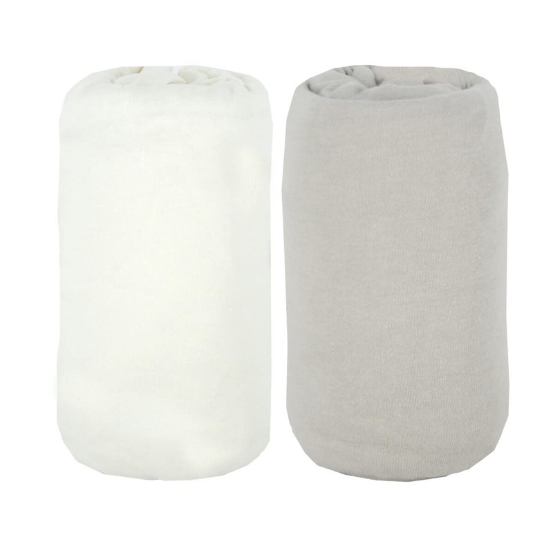 Babycalin Fitted Sheets 83 x 50 cm Organic Pack of