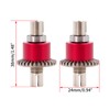 2PCS Assembled Differential Gear Upgrade for Arrma 1/14 Typhon Grom,