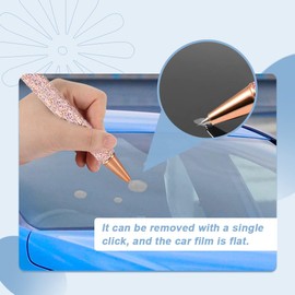 10 Pieces Sharp Weed Pens, Retractable and Replaceable Vinyl Pen Refills for Air Release, Air Release Weeding Pen, Refills for Craft and Car, Vinyl Film (Style A)