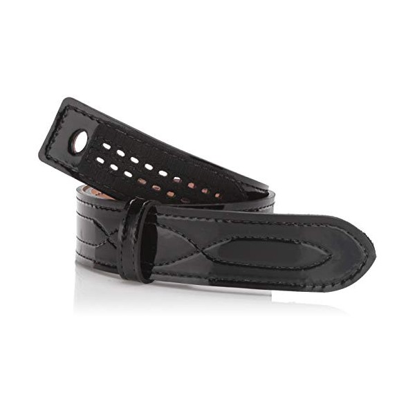 Safariland 94 Duty Belt from Buckleless Duty Belt (High Gloss Black, Size 38)