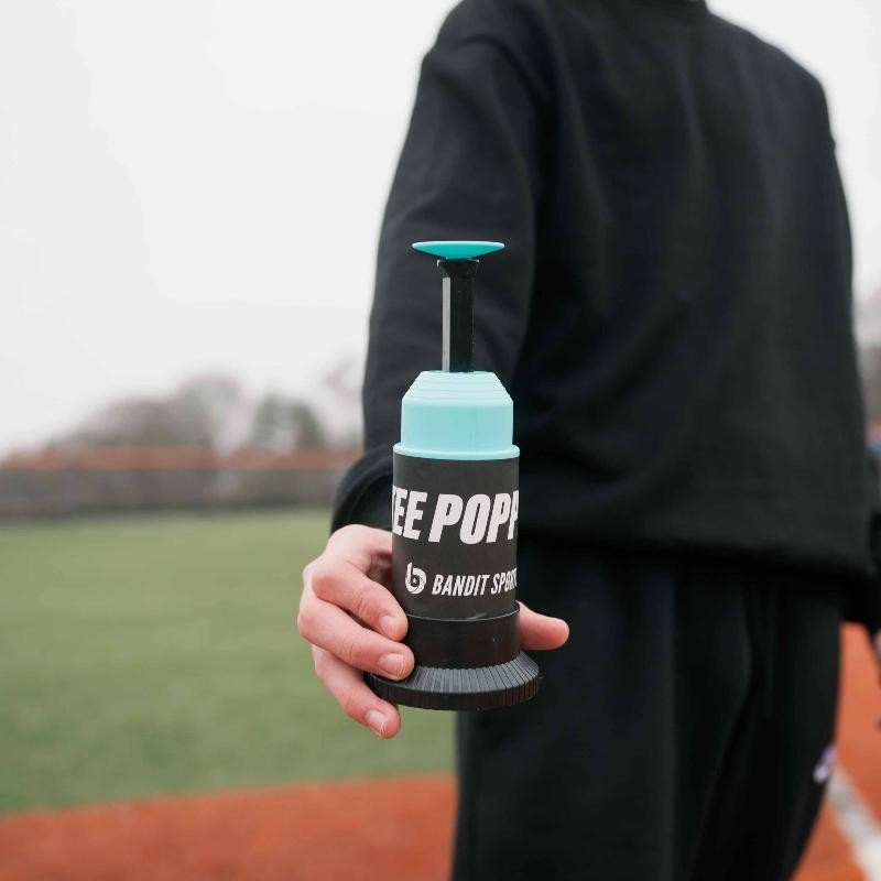 Mini Tee Popper - Portable Baseball Hitting Training Aid, Perfect