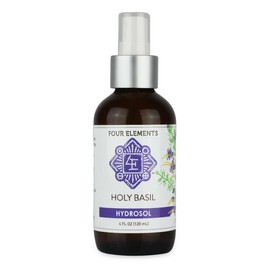 Four Elements Organic Herbals Holy Basil Hydrosol Four Elements Organic Herbals 4 oz Spray New