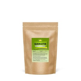 Quercetin, High Purity (99.3%, Plant-Based), Vegan, No Additives, with Dosing Spoon, 60 g Powder in Bag, Bonemis®