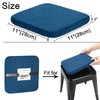 BUYUE Friendly Woven Fabric Magnetic Bar Stool Cushion 1 Piece,